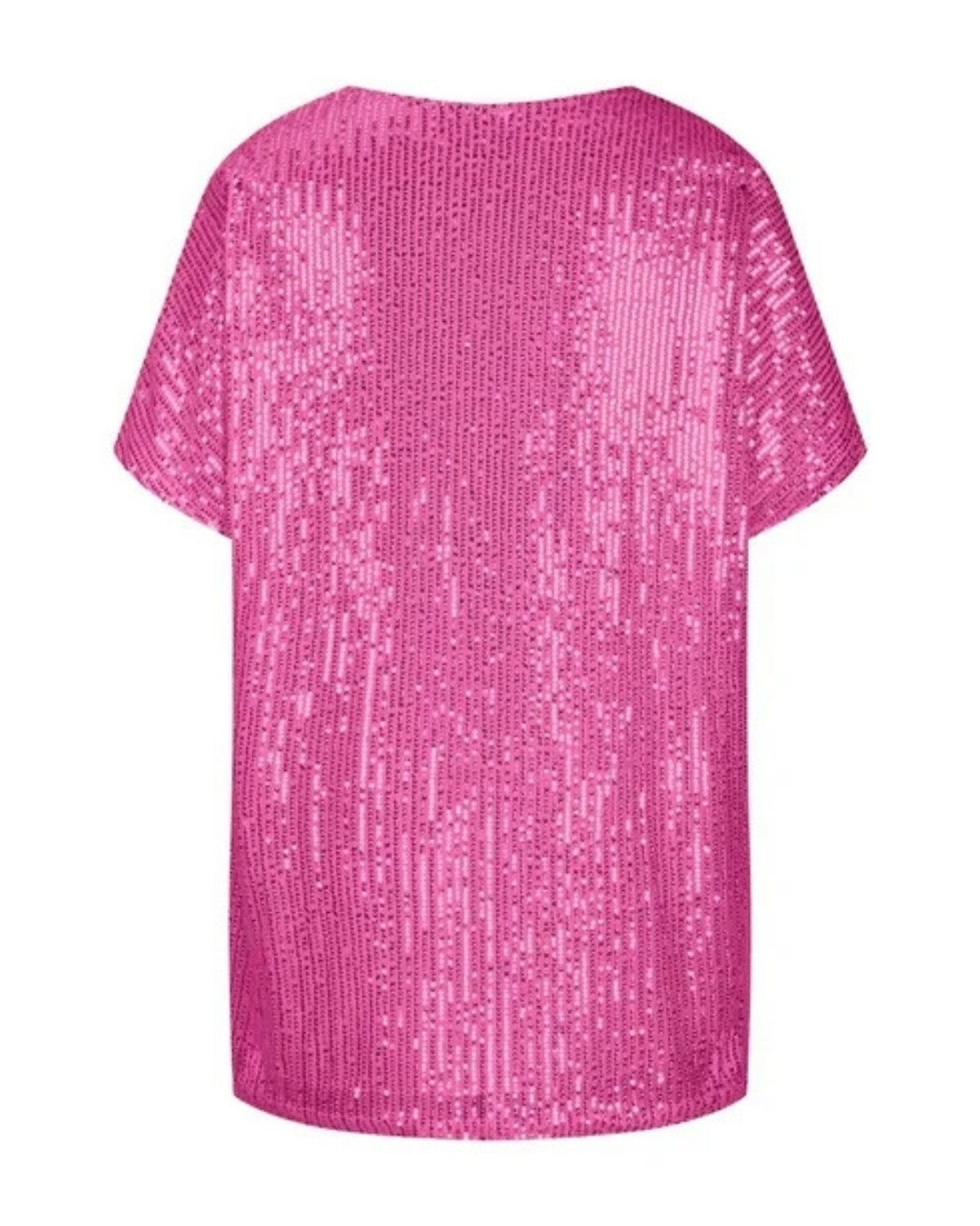 Stijlvol glinsterend pailletten t-shirt