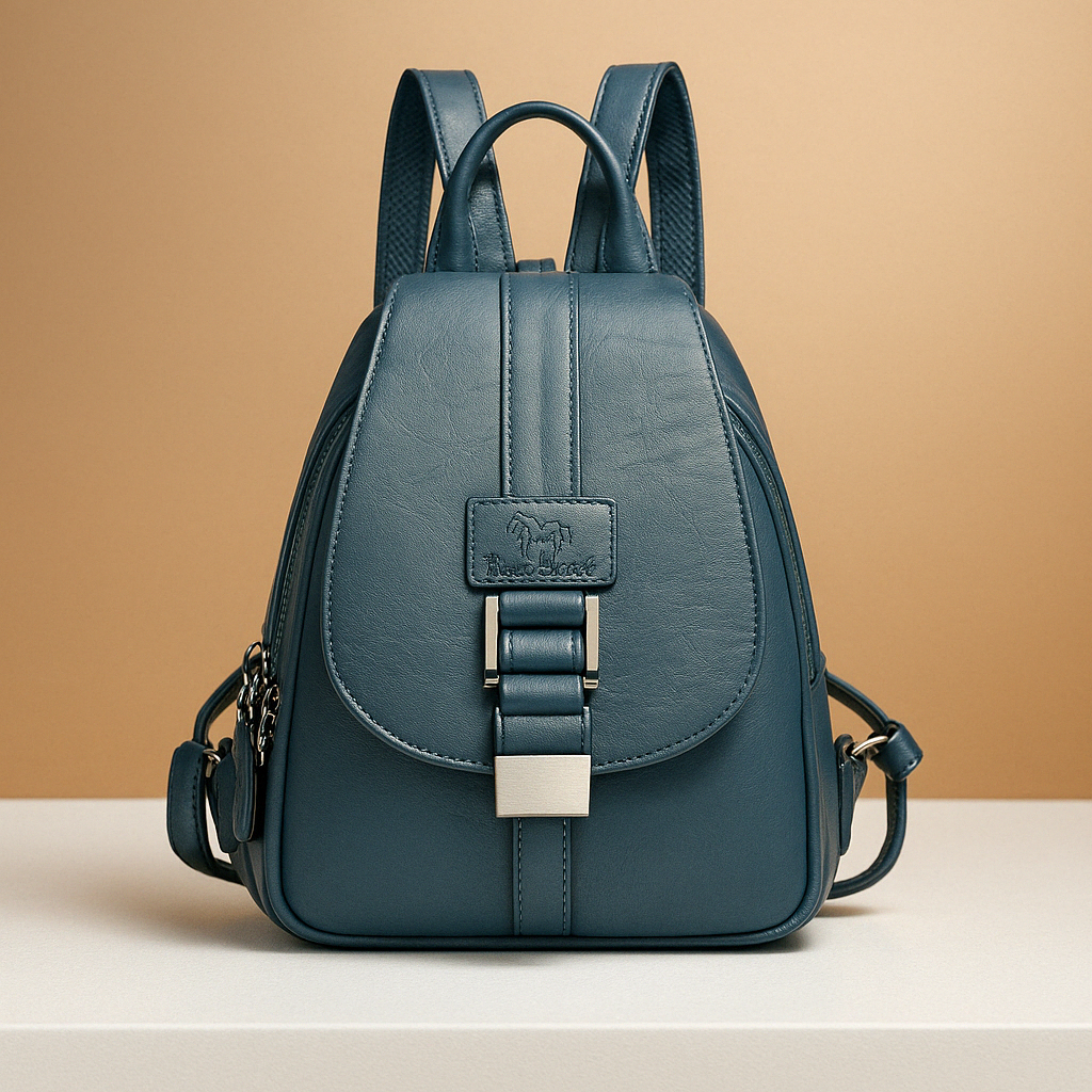 Elegante PU-leren rugzak met minimalistisch design