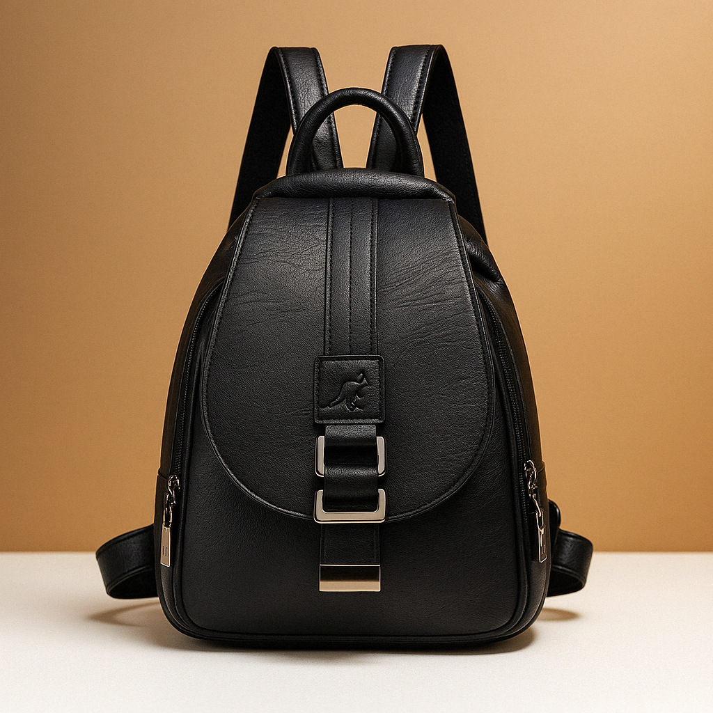 Elegante PU-leren rugzak met minimalistisch design