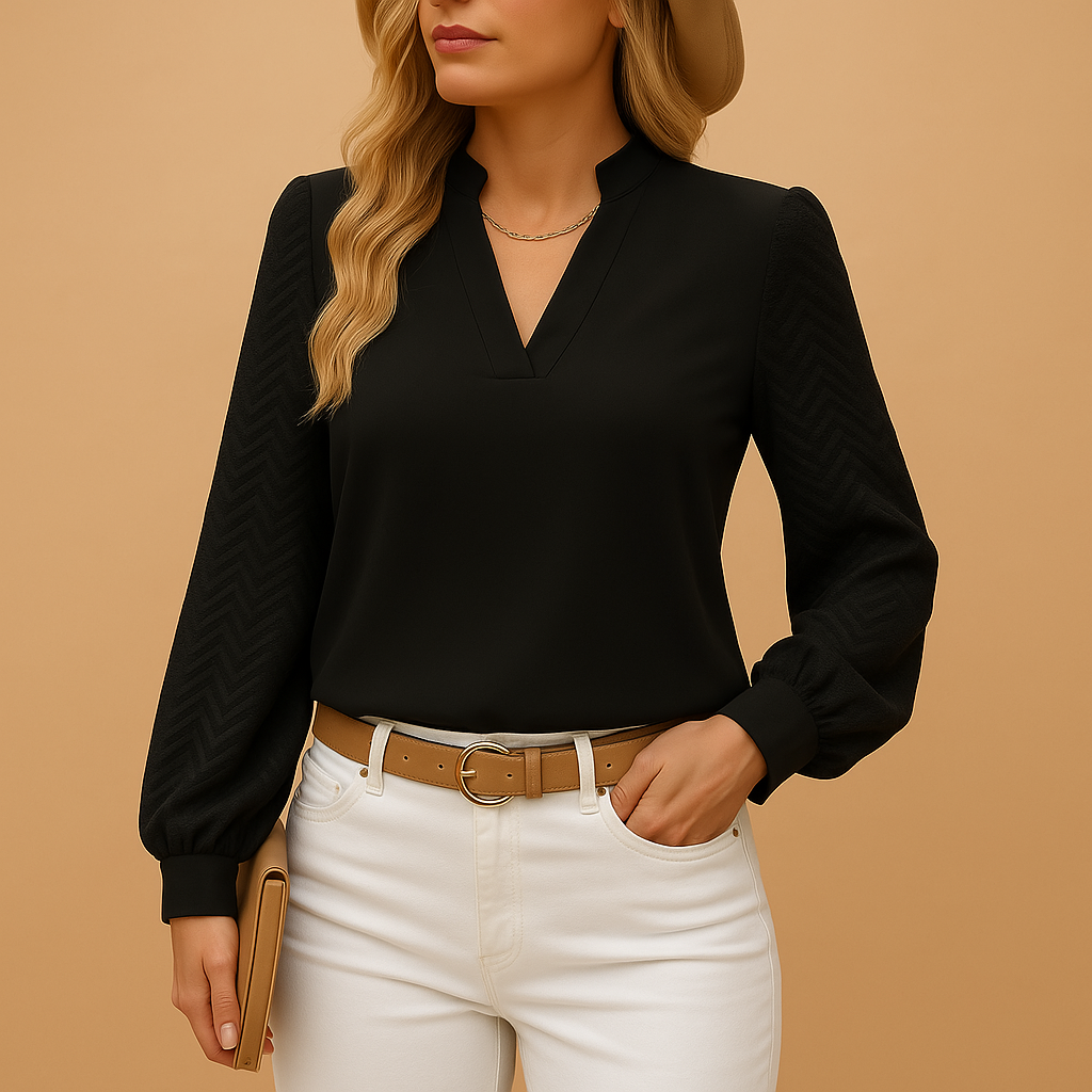 Elegante V-hals top