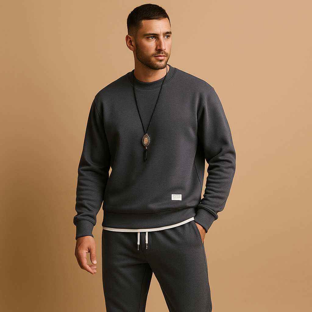 Joggingpak met sweater en jogging jeans voor heren