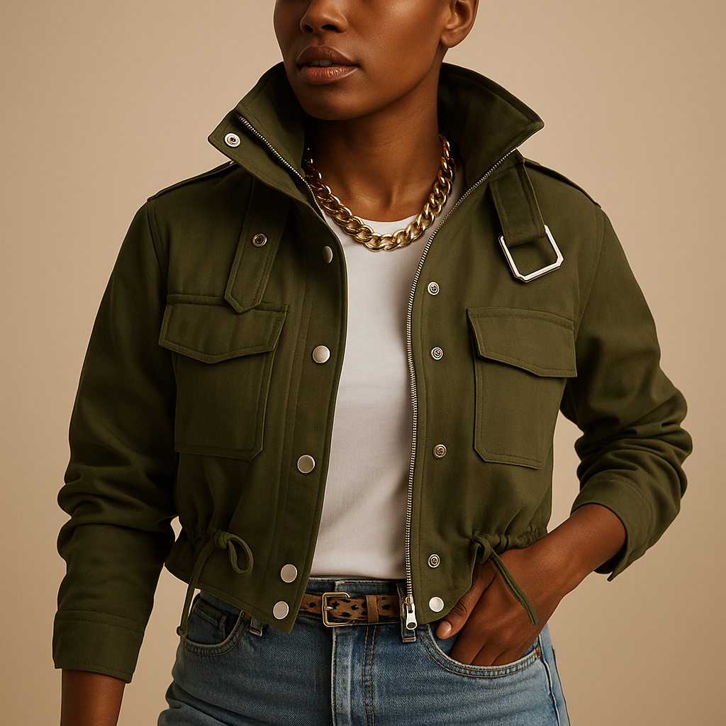 Lichte zomerjas met getailleerde pasvorm