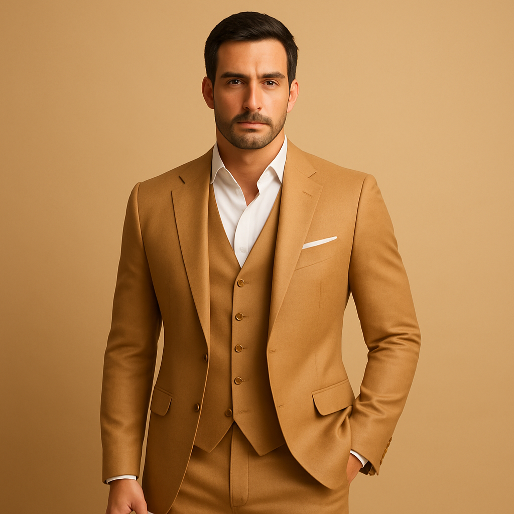 Slim fit pak met blazer en pantalon voor heren