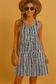 Mouwloze Zomerjurk met Abstracte Print