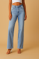 Trendy high-waisted jeans van katoenmix met oversized pasvorm
