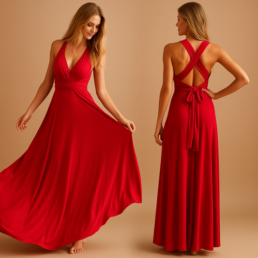 Wikkeljurk met overlengte bandjes