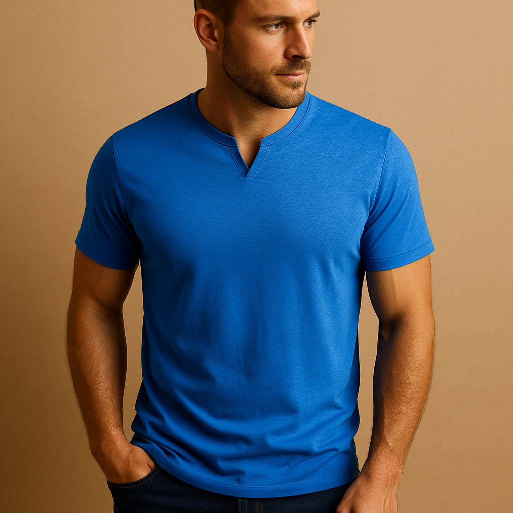 Casual katoenen T-shirt voor heren