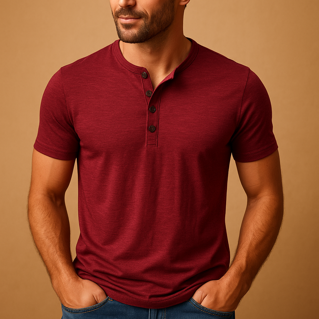 Casual katoenen T-shirt voor heren