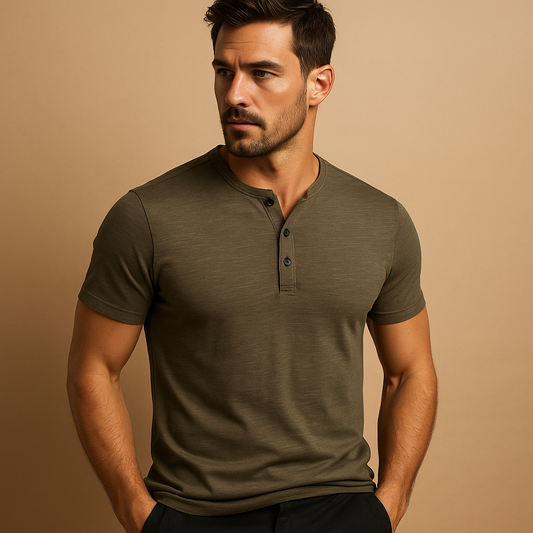 Casual katoenen T-shirt voor heren
