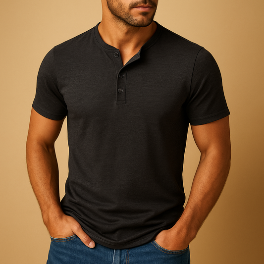 Casual katoenen T-shirt voor heren