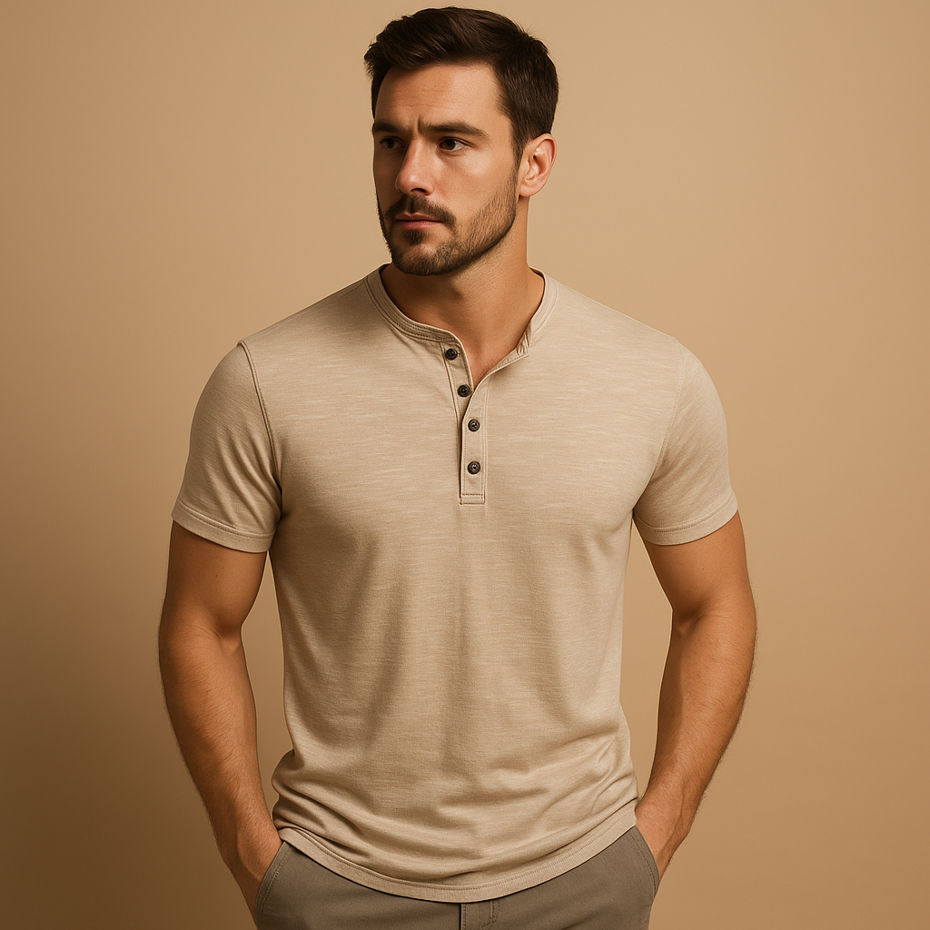 Casual katoenen T-shirt voor heren