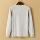 Casual longsleeve overhemd met relaxte pasvorm voor heren