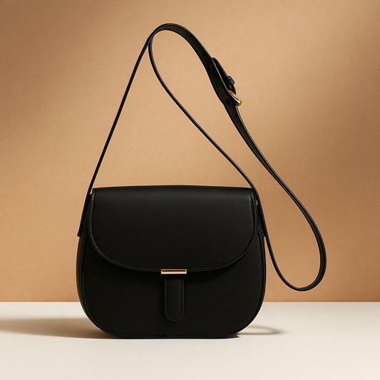 Compacte crossbodytas met tijdloos design