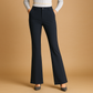 Flared broek met hoge taille