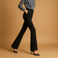 Flared broek met hoge taille