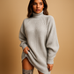 Oversized gebreide trui