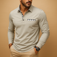 Polo shirt met lange mouwen en kraag voor heren