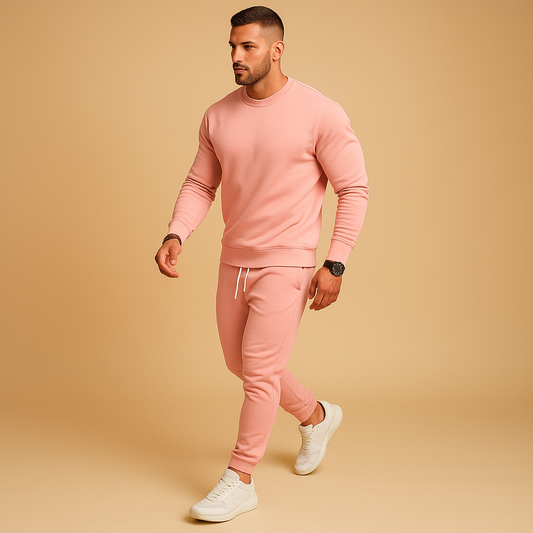 Trainingspak met sweater en joggingbroek voor heren