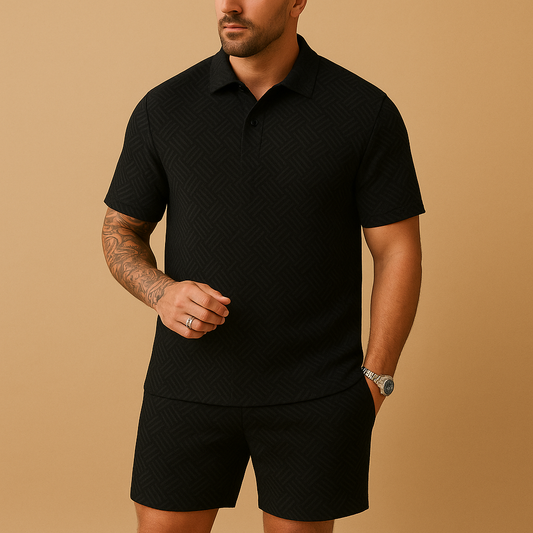 Zomerset met polo en korte broek